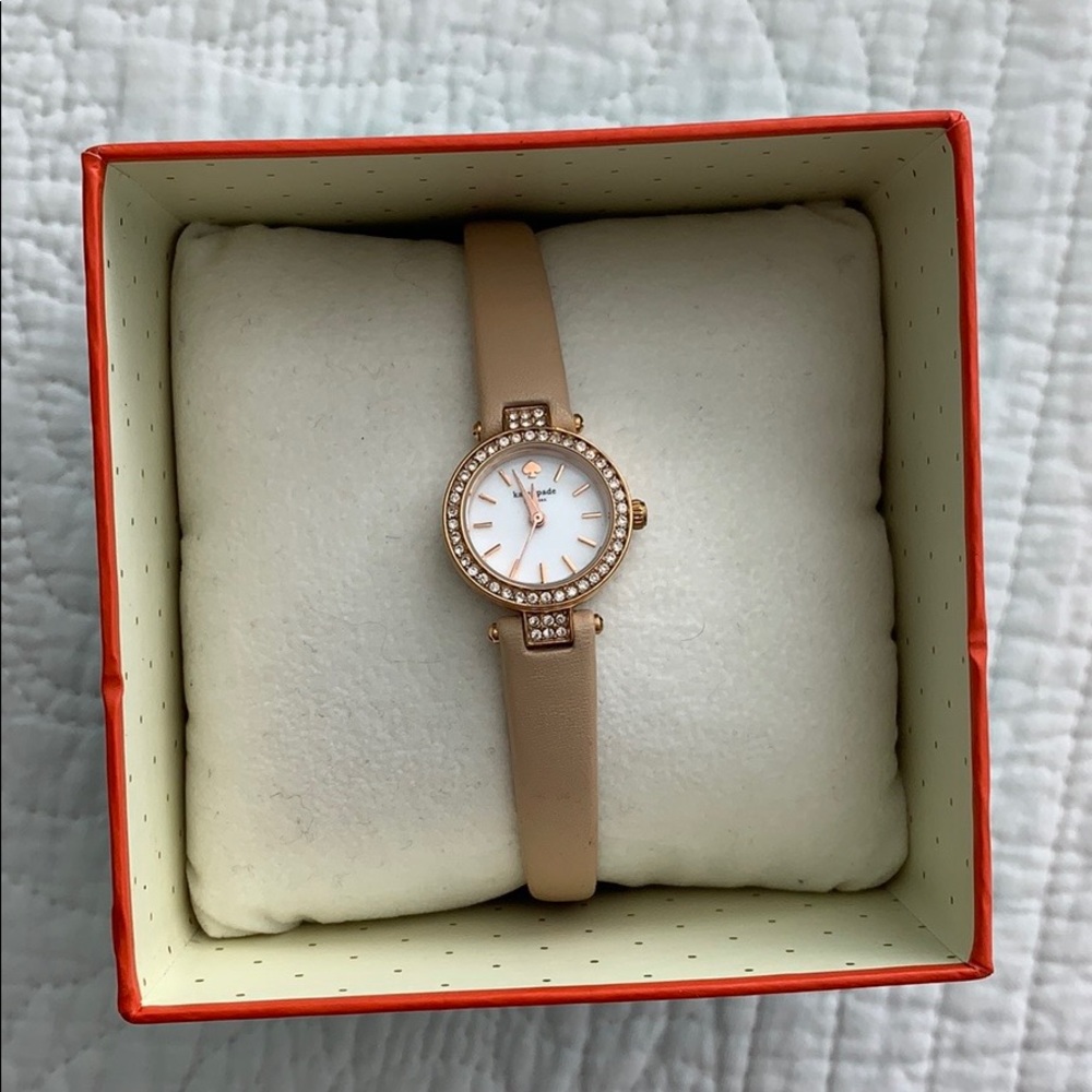 Kate Spade mini leather watch